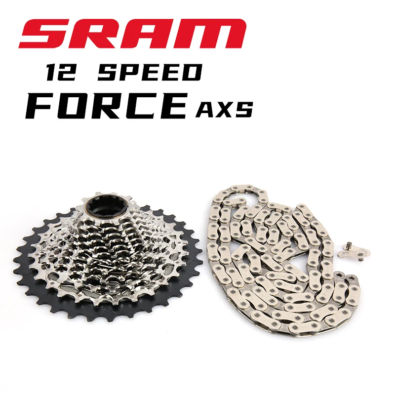 

SRAM CS XG FORCE D1 AXS RD Road 1X12 12s скорость цепи 114 звеньев кассета 1270 10-33T велосипед свободное колесо велосипедная часть