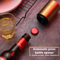 5 colors multifunction unisex home garden bar easy to operate stainless steel automatic bottle opener cap opener