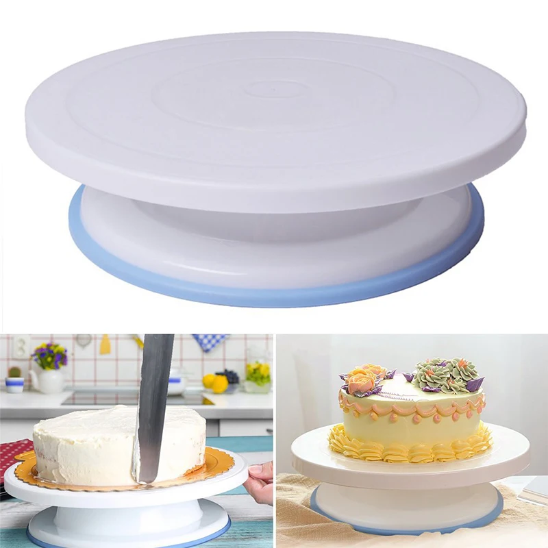 Non-slip Cake Pastry Turntable Stand Spatula Confectionery Decoration Tools Kitchen Accessories Bakeware Baking Mold |