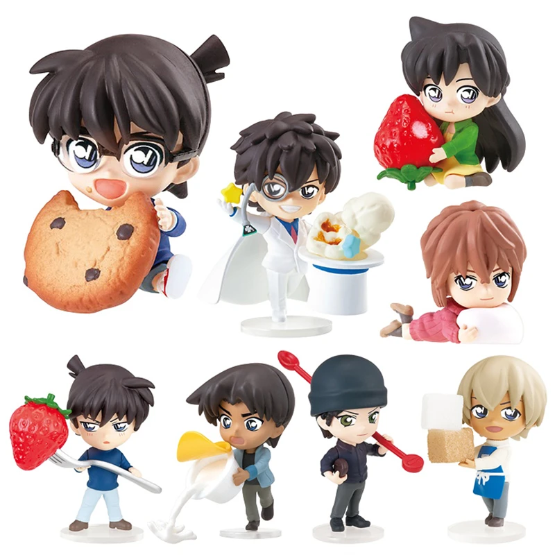 

Bandai genuine Detective Conan coffee shop time Kudou Shinichi Kuroba Kaito action figure model children's gift anime