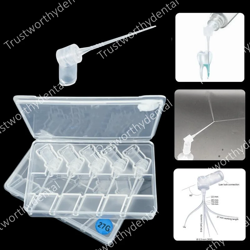 Гибкий ирригатор для лечения корневых каналов 27ga