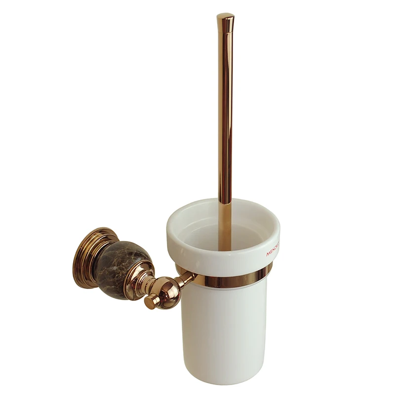 Новый список! Медовая комната 3 медный держатель для туалетной щетки розовое