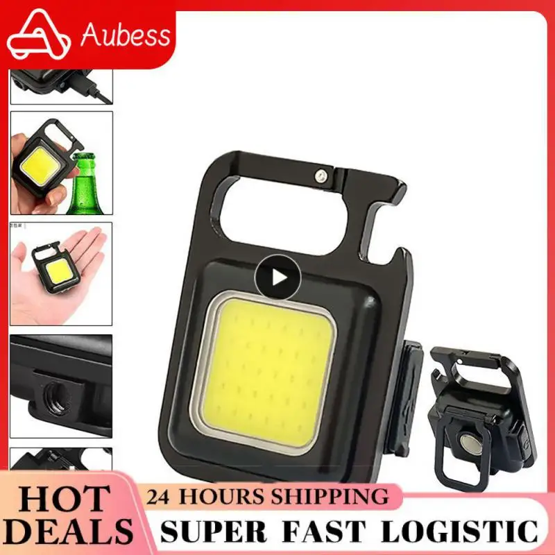 

Strong Magnetic Work Light Emergency Lamp Outdoor Emergency Outdoor Light Mini Led Mini Bright New For Outdoor Camping Climbing