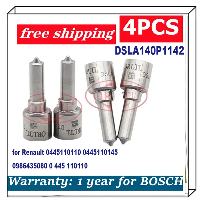 Насадки для инъекционных форсунок ada DSLA140P1142 0 433 175 337 Renault 445 110 145 0445110110 0445110145 0986435080