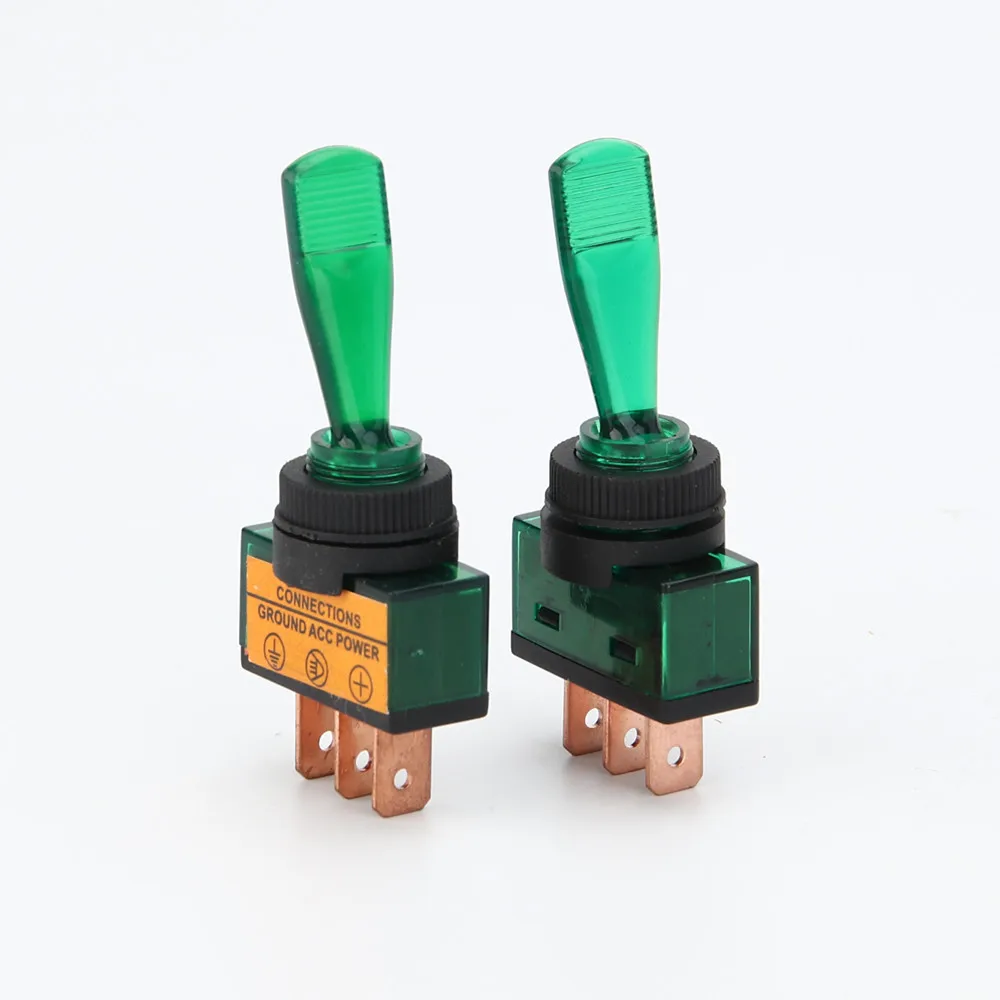 Переключатель SPST с 3 контактами и длинной ручкой 20 А 12 в пост. Тока/24 Тока