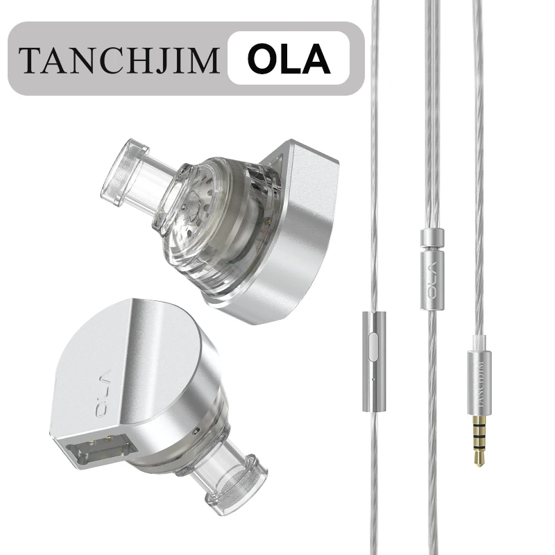 

Новые динамические наушники TANCHJIM OLA водонепроницаемые Hi-Fi наушники-вкладыши OLA BASS