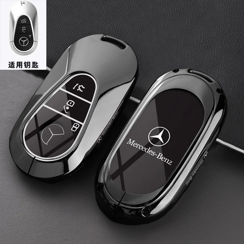 

Защитный чехол для автомобильного ключа из сплава для Mercedes Benz EQ AMG EQA 350 EQB EQC 400 EQE 350 EQS H243 X254 N293 V295 V295 W447