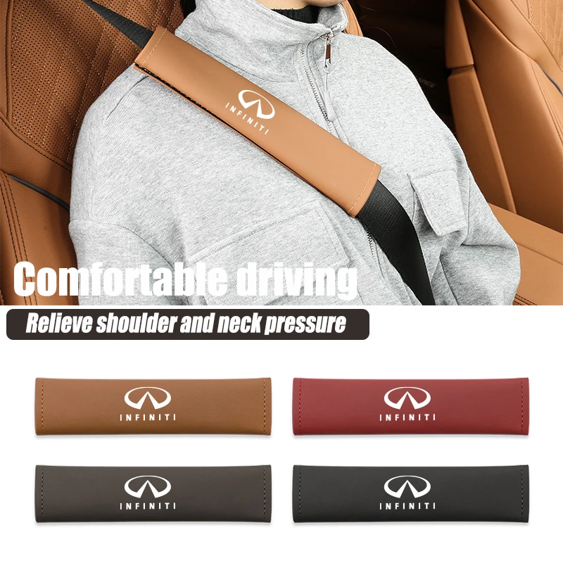 Car Logo Seat Belt Cover Prote	