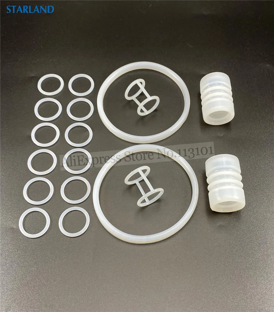 

18-компонентные силиконовые уплотнительные кольца, комбинированные резервные кольца, фитинги BQL, машины для изготовления мороженого, машины для мягкой подачи, запасные части, замена