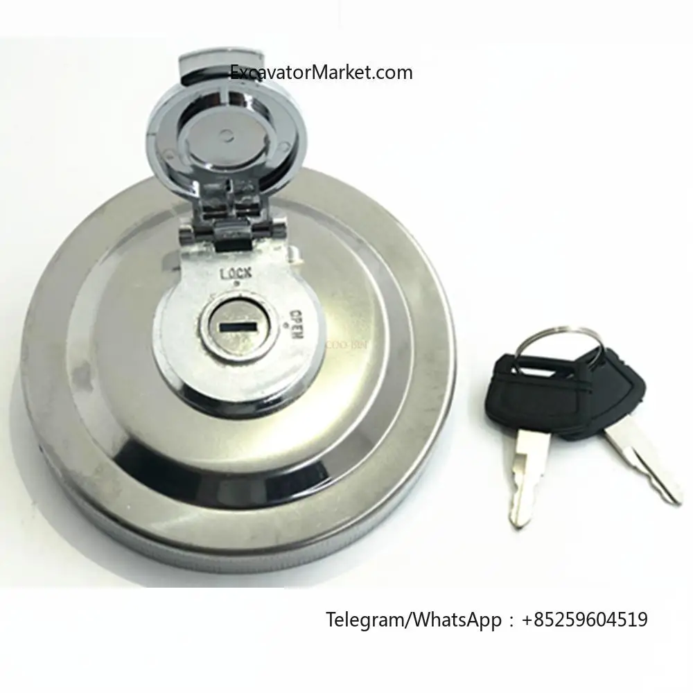 Крышка для топливного бака Hitachi крышка дизельного экскаватора с ключом высокое