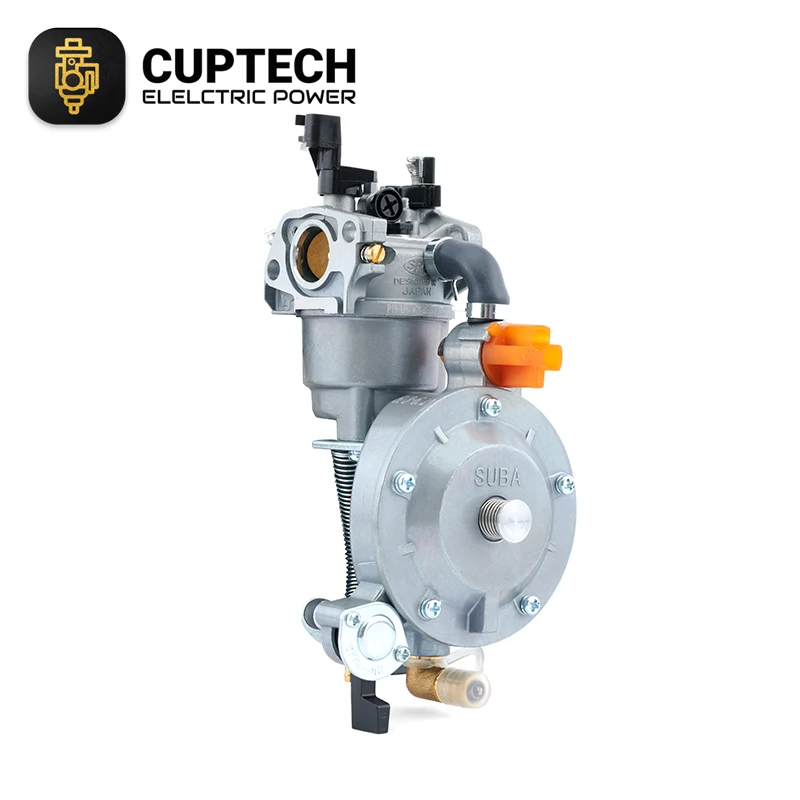 

ER2500 2KW 168F Gasoline Water Pump Parts Dual-Use LPG Manual Carburetor Kit Assembly for Engine