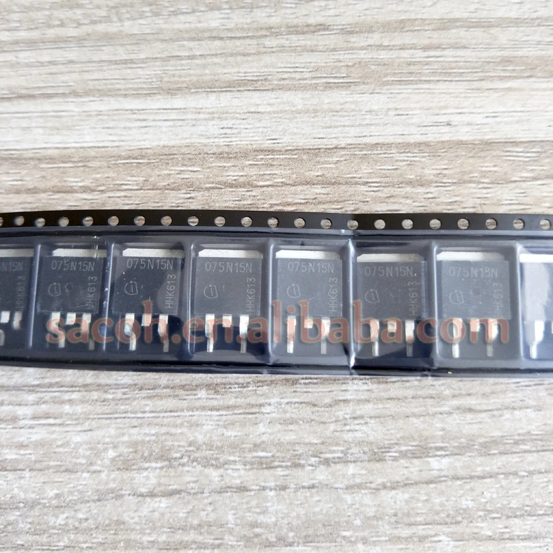 

10 шт. IPB075N15N3G или IPI075N15N3G или 075N15N TO-263/262 100A 150V MOSFET