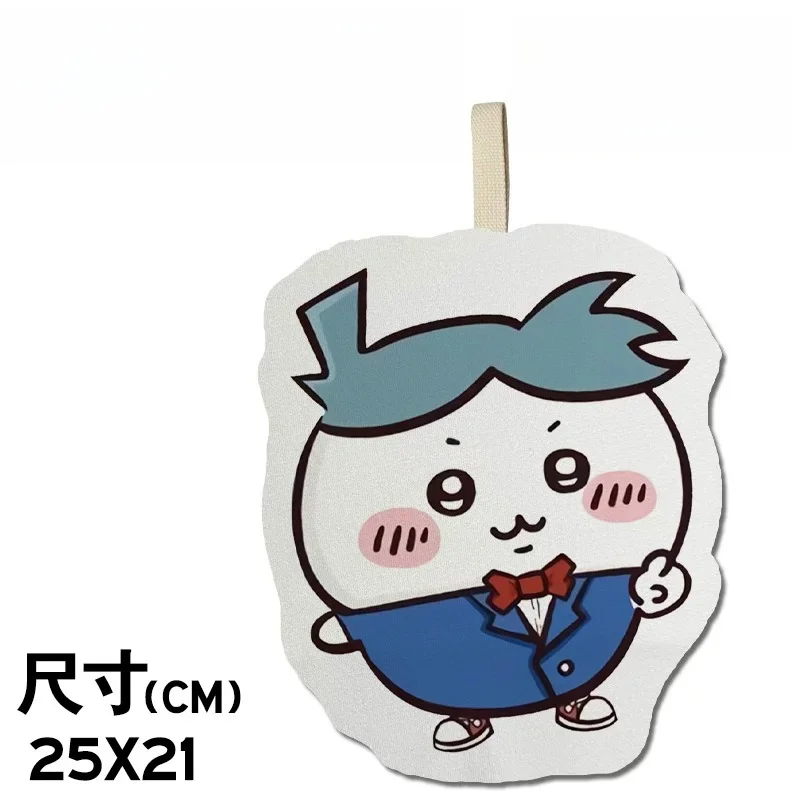Фото Милое мультяшное полотенце для рук Chiikawa Hachiware Usagi Kawaii, утолщенное, изысканное, мягкое, для кухни, маленькое полотенце-салфетка №4