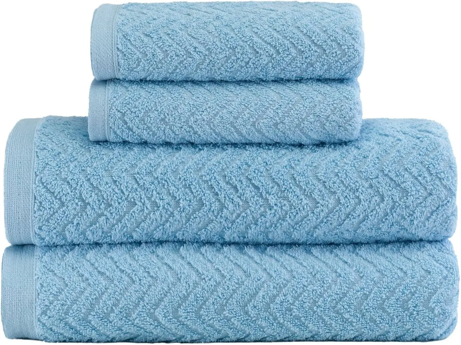 

car wash Set Bath Towels with 4 pieces 500g/m² Cotton Combed Yarn PREMIUM - Milly Lead Microfiber Towels Bathroom Hotel Bath To