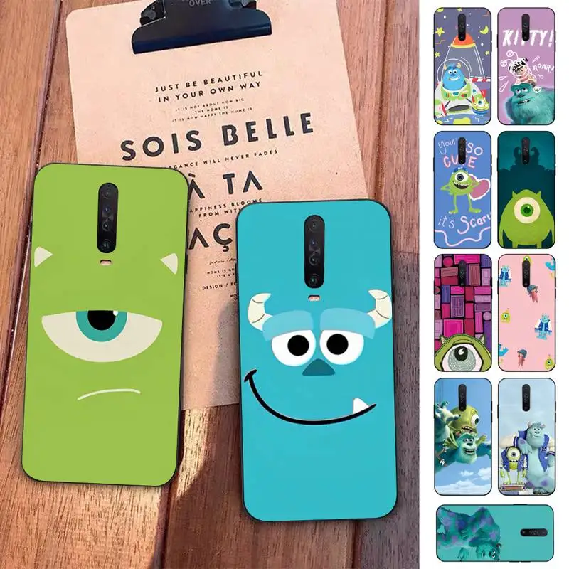 

Disney Monsters Inc Phone Case for Redmi 5 6 7 8 9 A 5plus K20 4X S2 GO 6 K30 pro