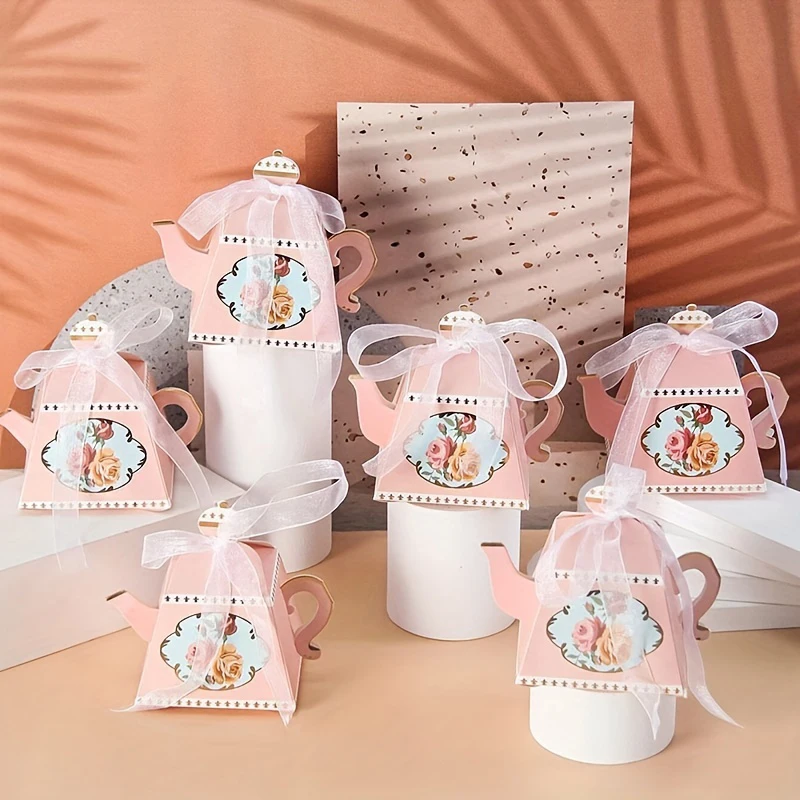 Персональный заварочный чайник для послеобеденного чая Свадебная коробка