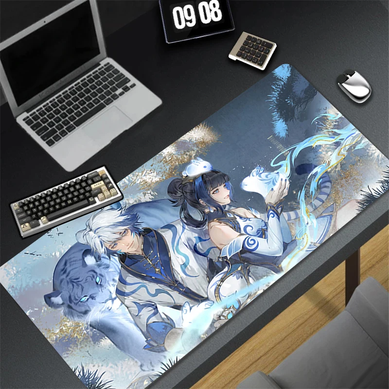 Аксессуары для компьютерных игр коврик мыши офисный ПК клавиатуры стол Decoracion