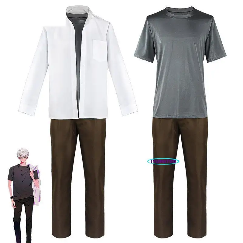 

Anime Time Agent Cheng Xiaoshi Lu Guang Cosplay Costume Blouse Outfit Halloween Uniform Full Set For Adult Christmas
