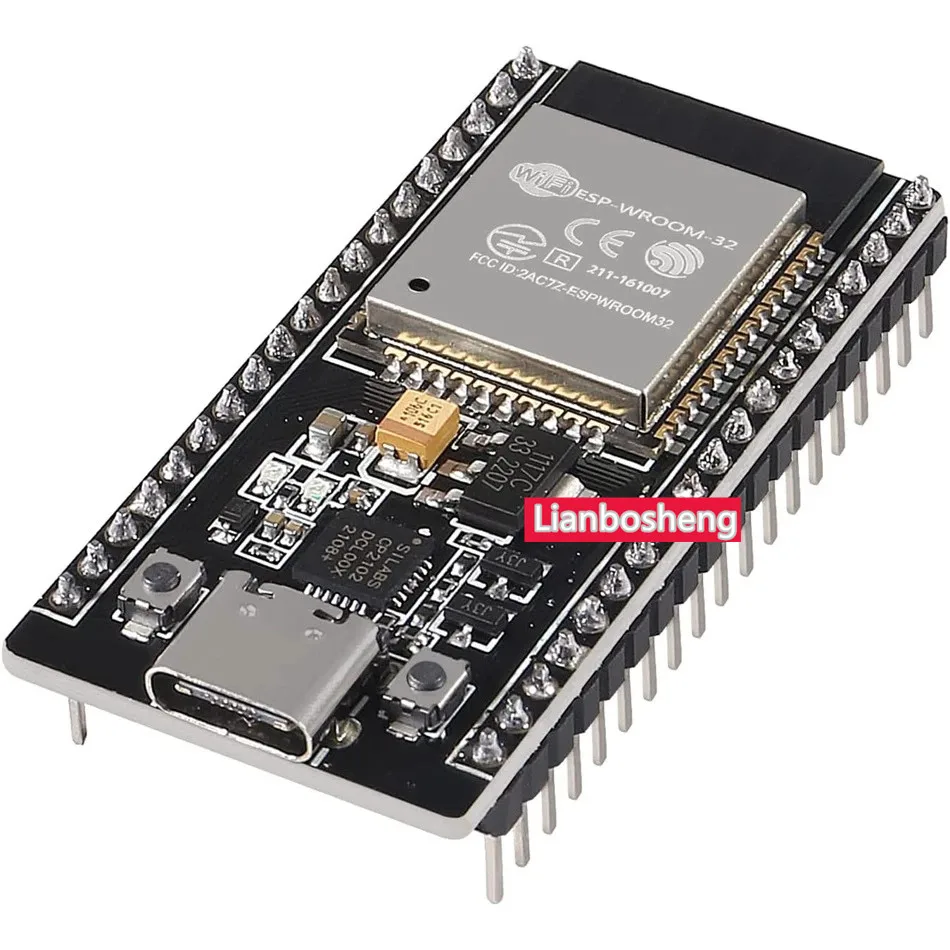 1 шт., детская макетная плата 38Pins Type-C ESP32, 2,4 ГГц, двухъядерная