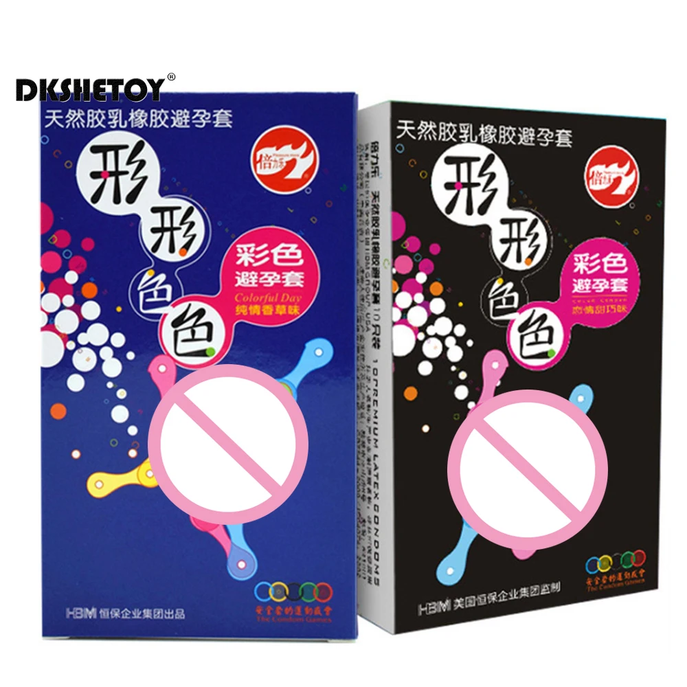 Презервативы с ванильным и шоколадным вкусом 10 шт. |