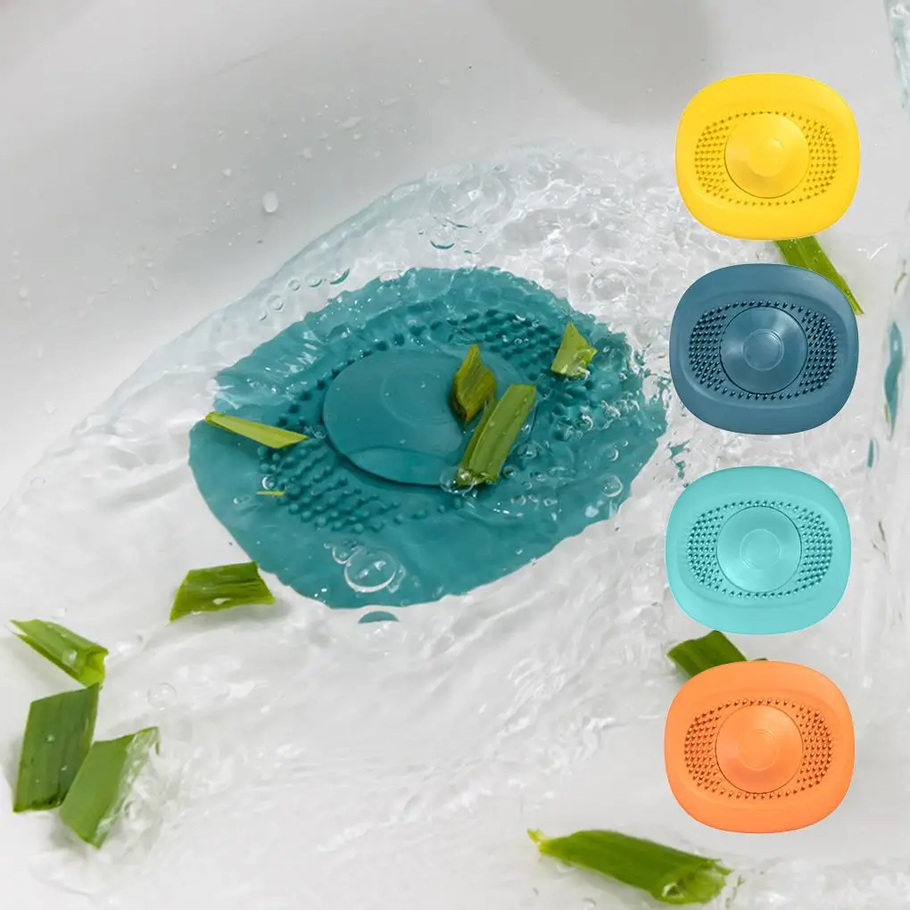 

Household Kitchen Sink Filter Shower Drain Hair Catcher Stopper Bath Catcher Shower Cover Kitchen Bathroom Anti Clogging