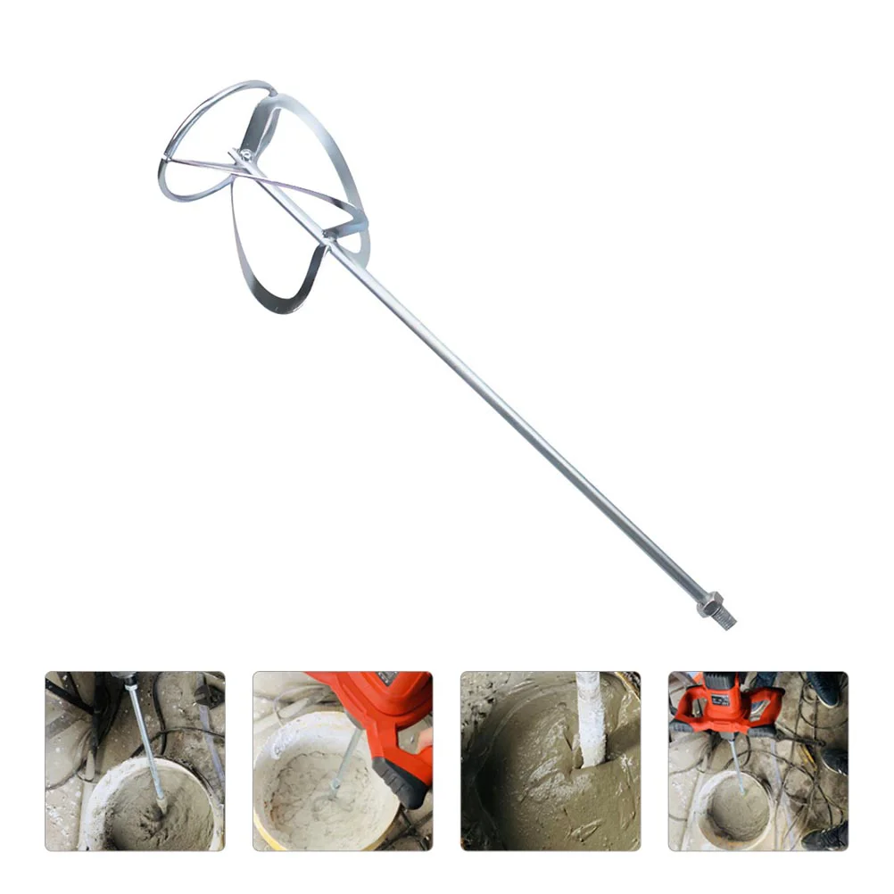 

Mixermixing Cement Drill Paddle Attachment Rod Electric Steel Part Compound Portable Gas Stirring Concrete Mud Resin Stick