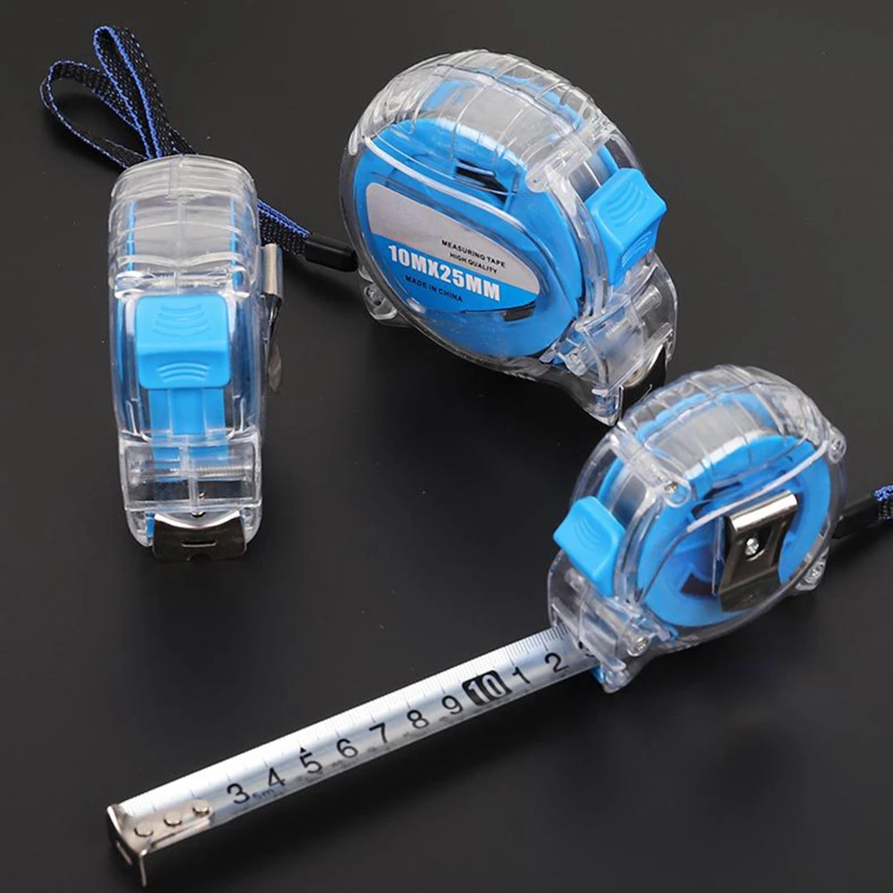 

Transparent 3-10m Steel Tape Measure Metal Tape Measure Waterproof Tape Measure Meter Drop-resistant And Wear-resistant