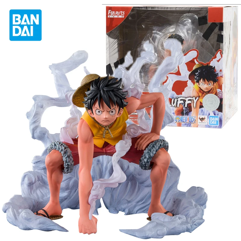 

Bandai Original Fz One Piece Figuarts Zero Anime Figure Monkey D Luffy Gear 2nd Action Figurine Doll Model collection Toys Gift