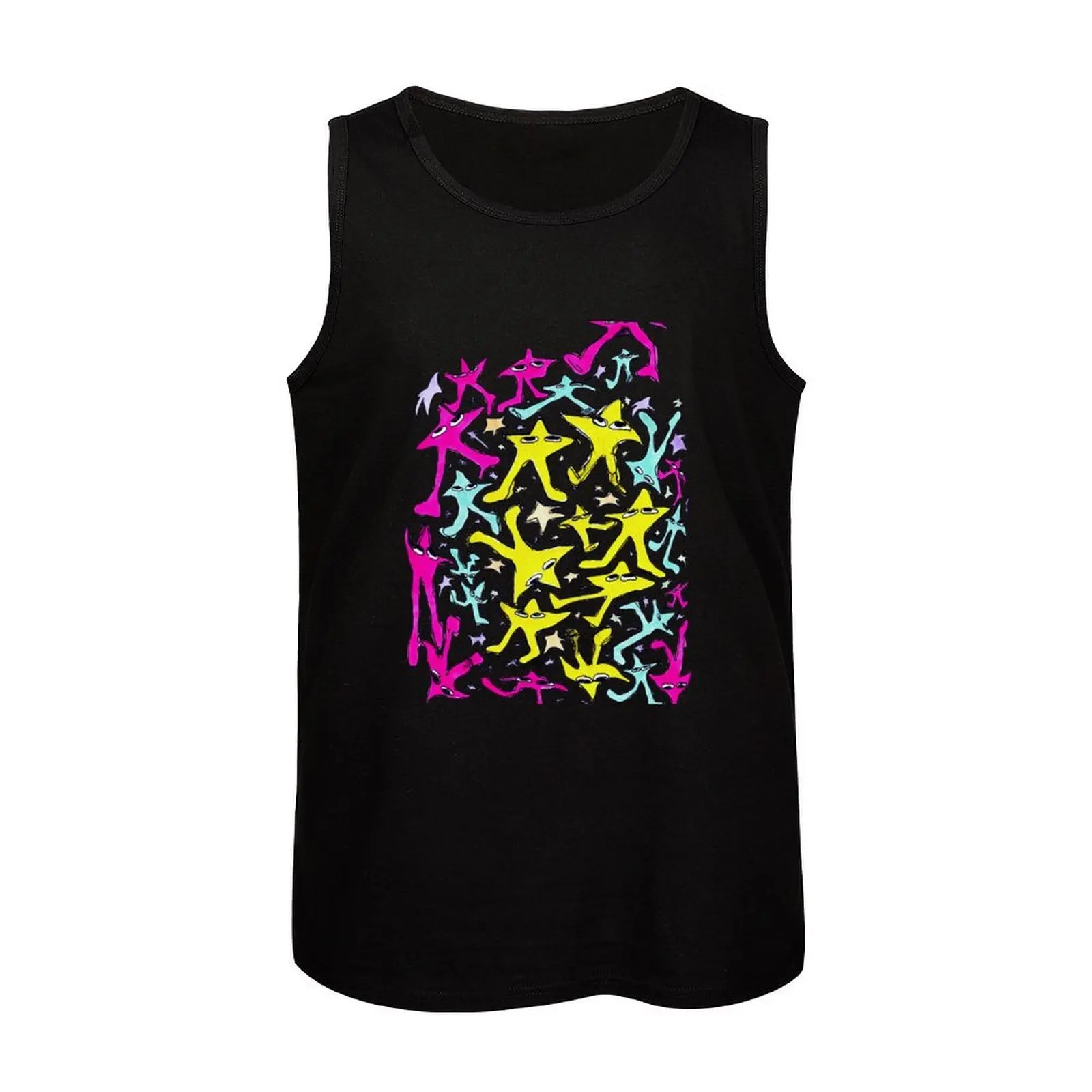 Фото Оригинальная майка Starwalker Tank Top Daily Casual, свободного кроя, без рукавов, летняя. №4