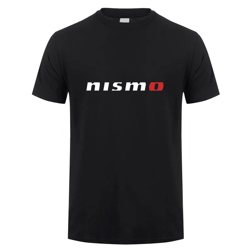 Летняя футболка Nismo топы Хлопковая мужская с коротким рукавом для | Мужские футболки -1005003698668571