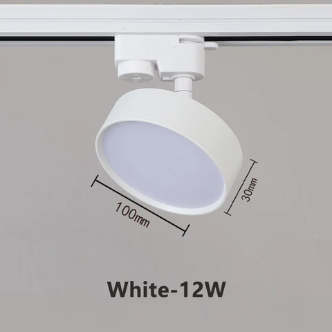 Светодиодный Трековый светильник 220 В, потолочный светильник с направляющими, настенный светильник для астигматизма, студийные фотографии, освещение для магазина одежды, Светильник направленного света