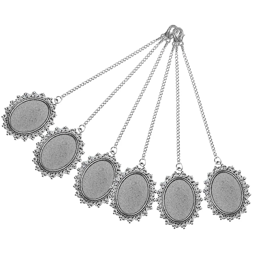 

6 Pcs Jewelry Kits Memorial Photo Charm Graduation Tassel DIY Hat Pendants Cap Ornament Alloy Caps Charms