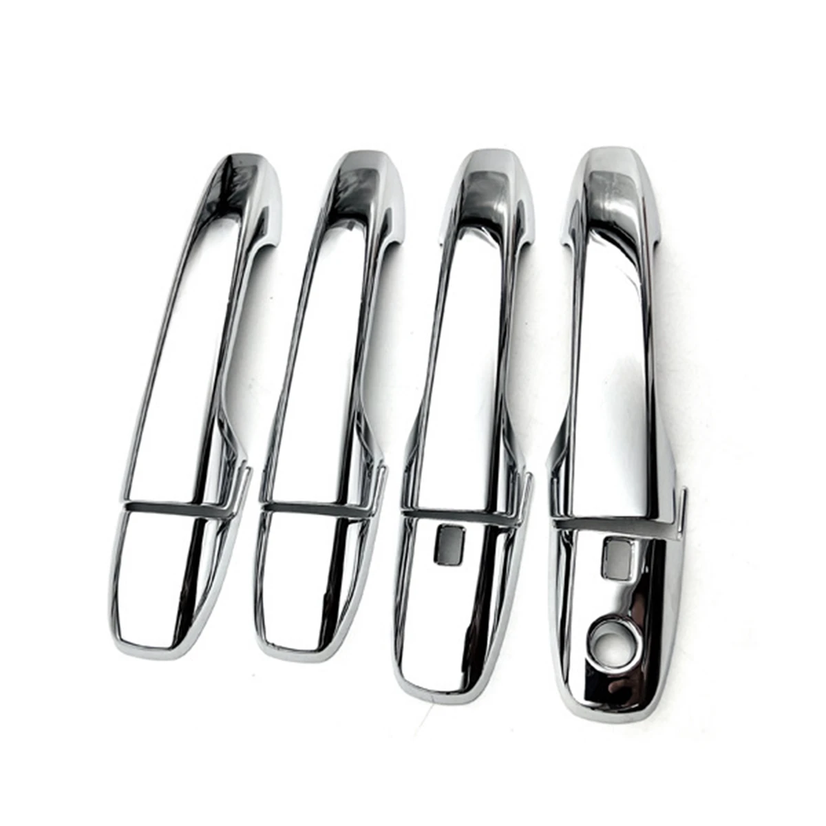 

8Pcs Chrome Car Exterior Side Door Handle Frame Cover Trim for Perodua Ativa Toyota RAIZE Daihatsu ROCKY