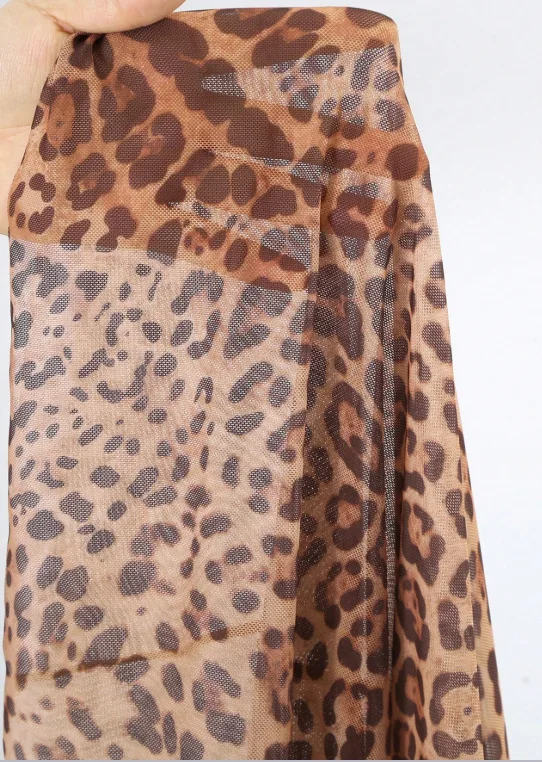 Фото Новый комплект бикини Leopard 3Pc 2026: сексуальный женский купальник с вырезами, сетчатое платье, бикини-стринги, купальный костюм №5