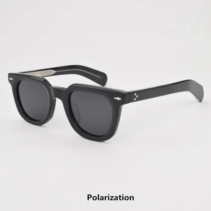 Роскошные брендовые винтажные поляризационные солнцезащитные очки для мужчин и