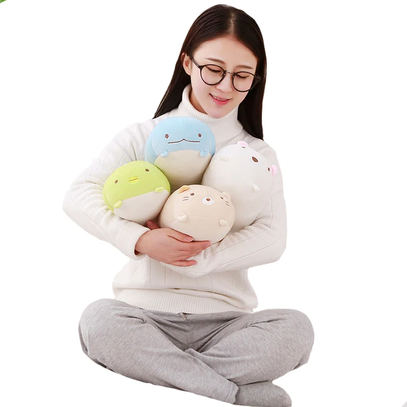 

Аниме Sumikko Gurashi милая плюшевая игрушка в стиле «Сан-х», Угловое создание, мультяшная детская подушка, подушка для сна, подарок подруге на день...