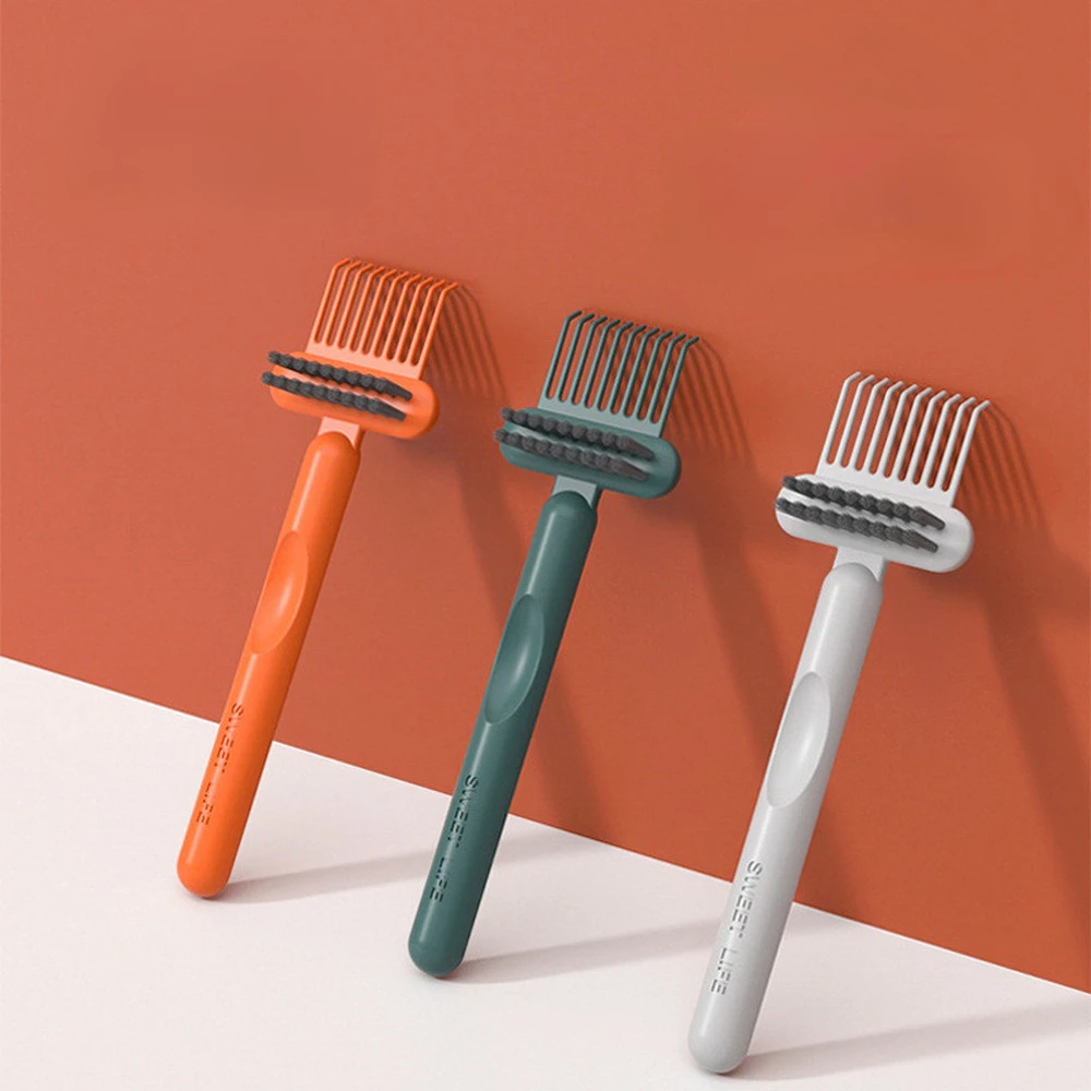 

Новинка, 2 в 1, вьющаяся расческа для чистки волос