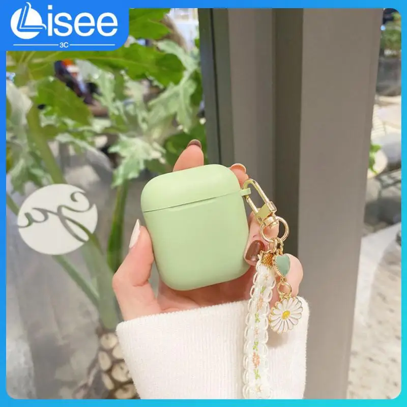 

Silicone Beautiful Universal Headsets Case For Apple Airpods Multicolor For Air Pods Series Earphone Case Simple Convenient