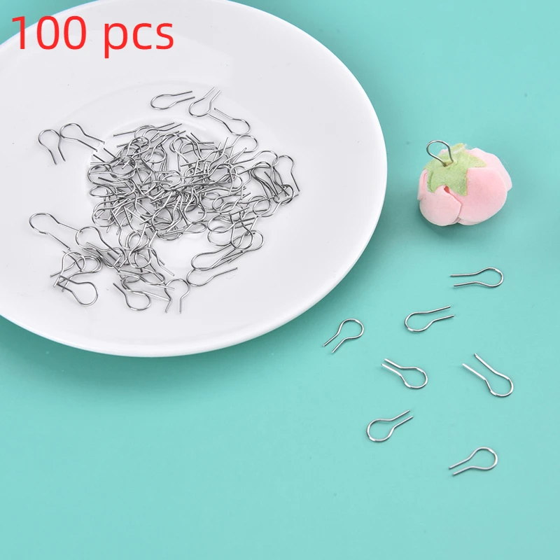 

100 шт. Вольфрамовая проволока с высокой термостойкостью, подвесной крючок для стрельбы, Колечки для скольжения, вертикальная вешалка, подвесное кольцо для керамики