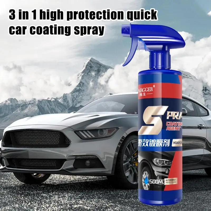 Car Nano Coating Spray Nano Hydrophobic Liquid Long-lasting Protection Fluid Use On Multi Solid Surfaces Anti Scratch Spray