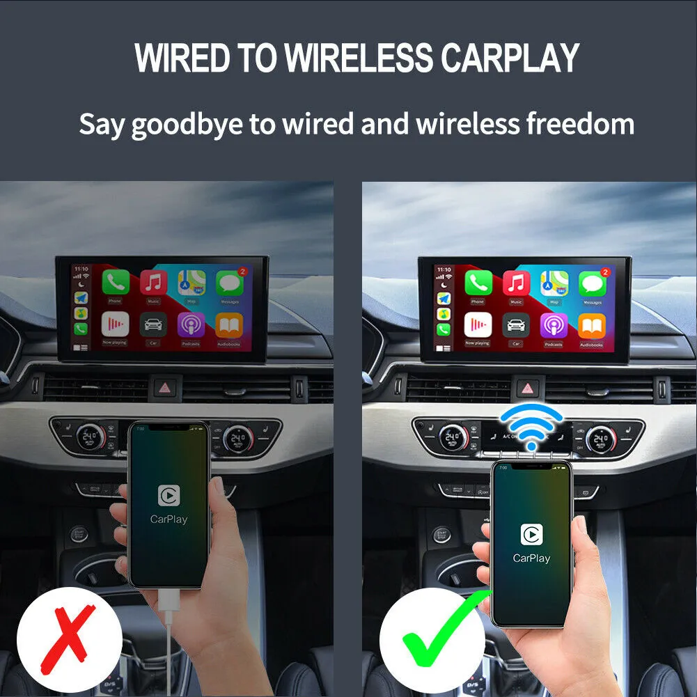 Carlink 3 0 Carplay Ai Box для Audi Skoda Benz Volkswagen Mazda Toyota проводной и беспроводной USB-адаптер