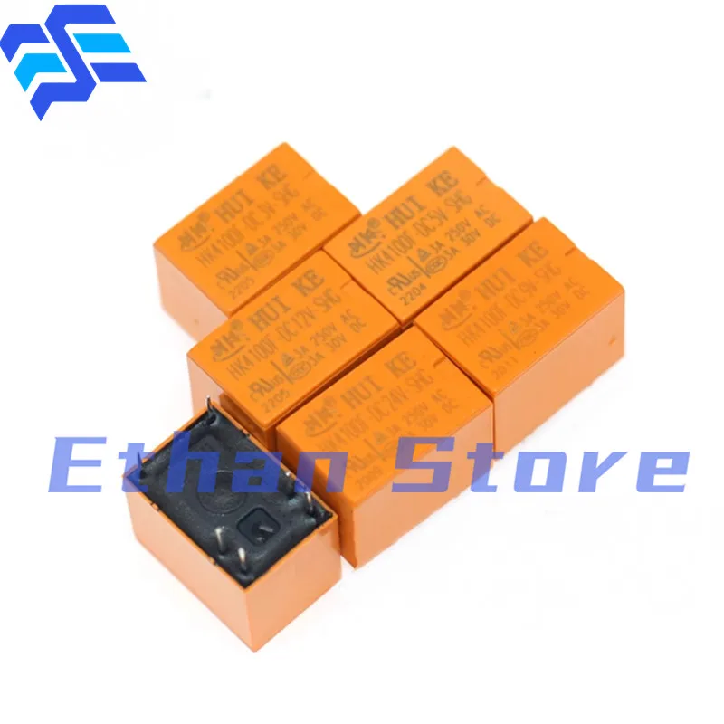 

10 шт. HK4100F сигнальное реле HK4100F DC3V DC5V DC9V DC12V DC24V SHG 6Pin HK4100F-DC24V-SHG HK4100F-DC5V-SHG HK4100F DC12V SHG