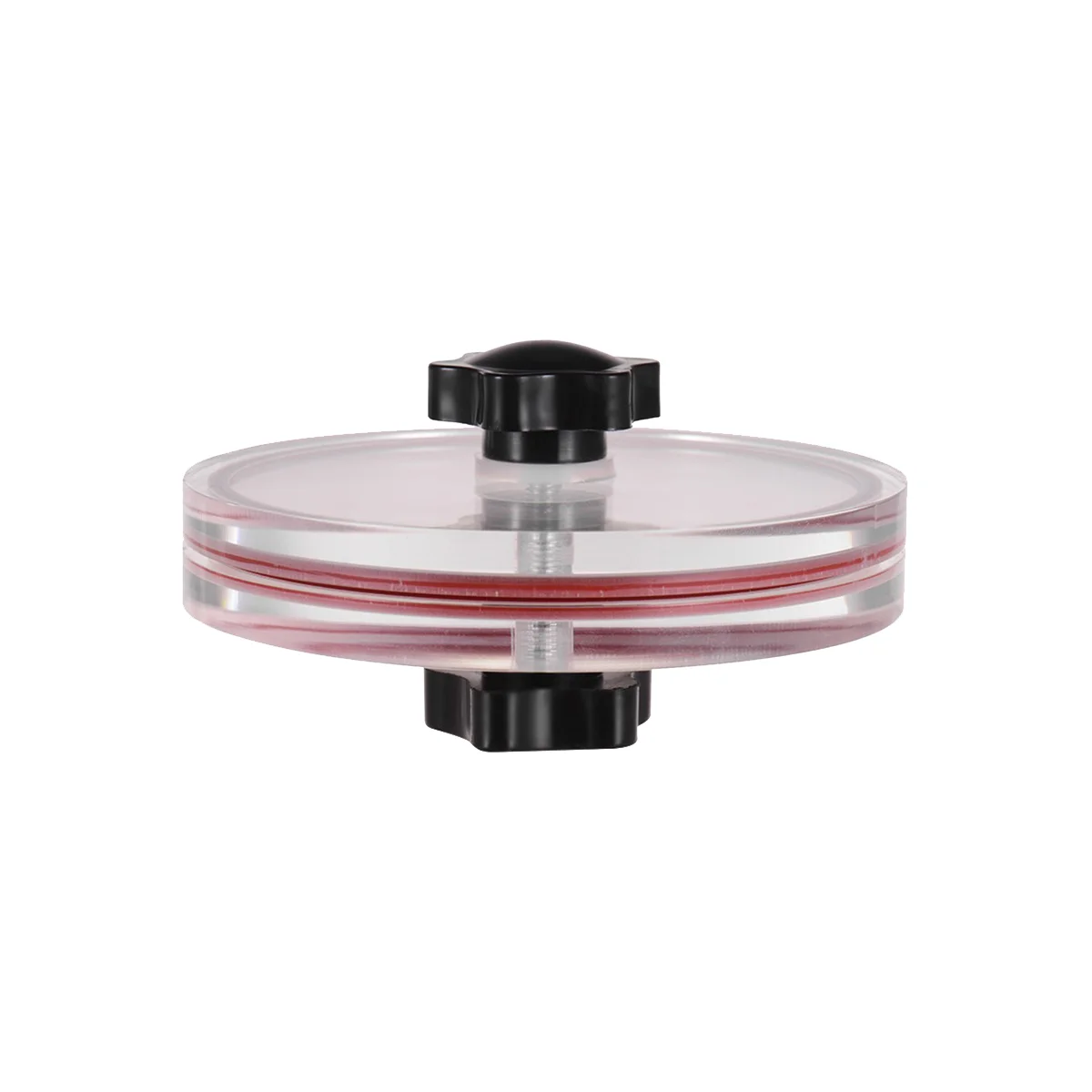 Vinyl Record Cleaner Clamp Record Label Saver Acrylic Cloth Protective Clip Vinyl Player Accessories