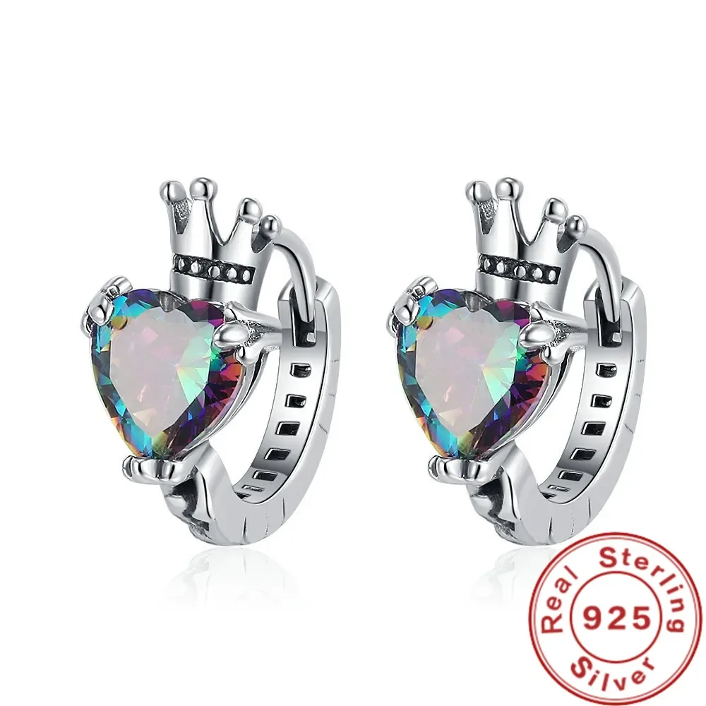 

Женские серьги из серебра 925 пробы с цирконами