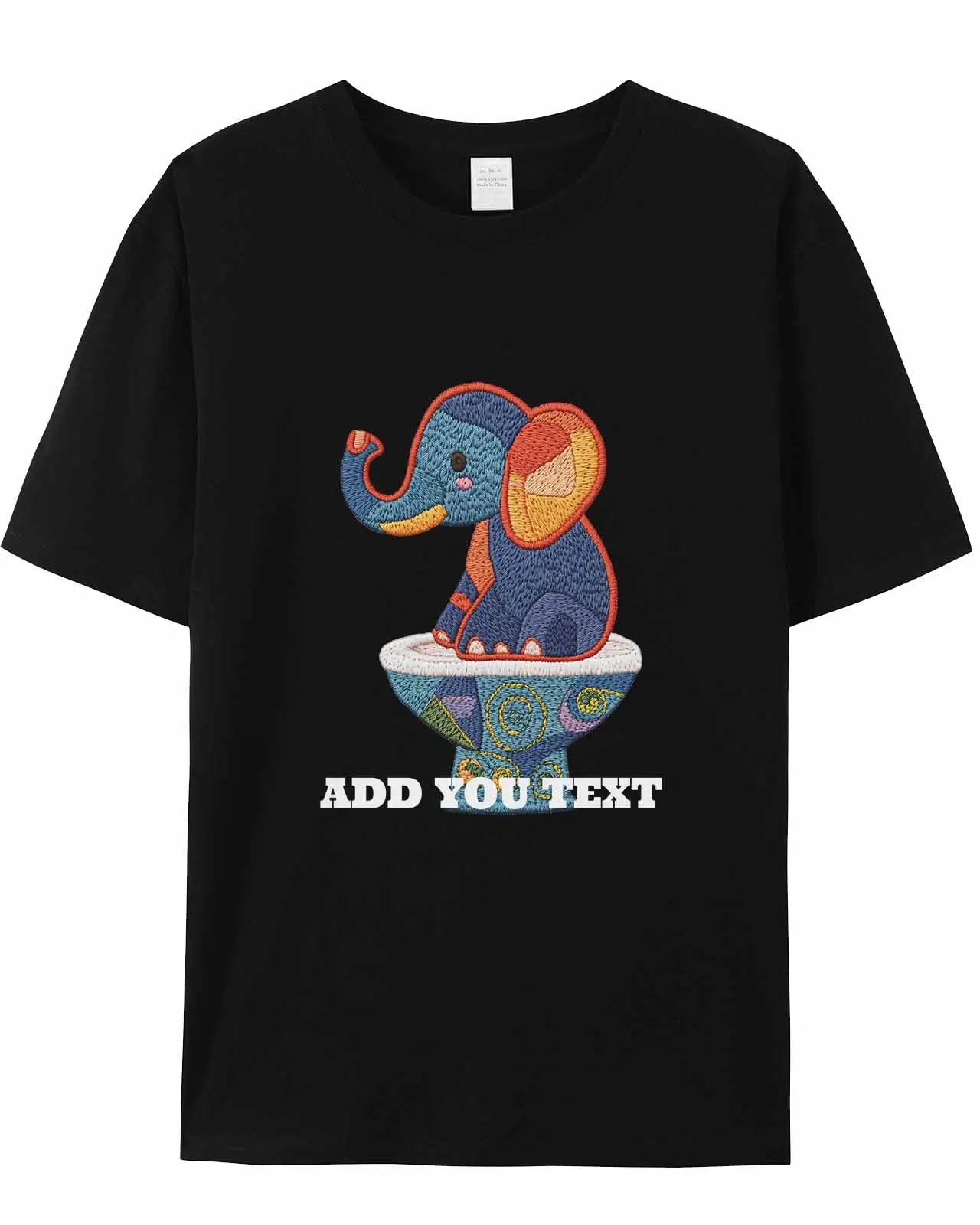 Футболка со слоном в стиле линии подарок для влюбленных толстовка фитнеса