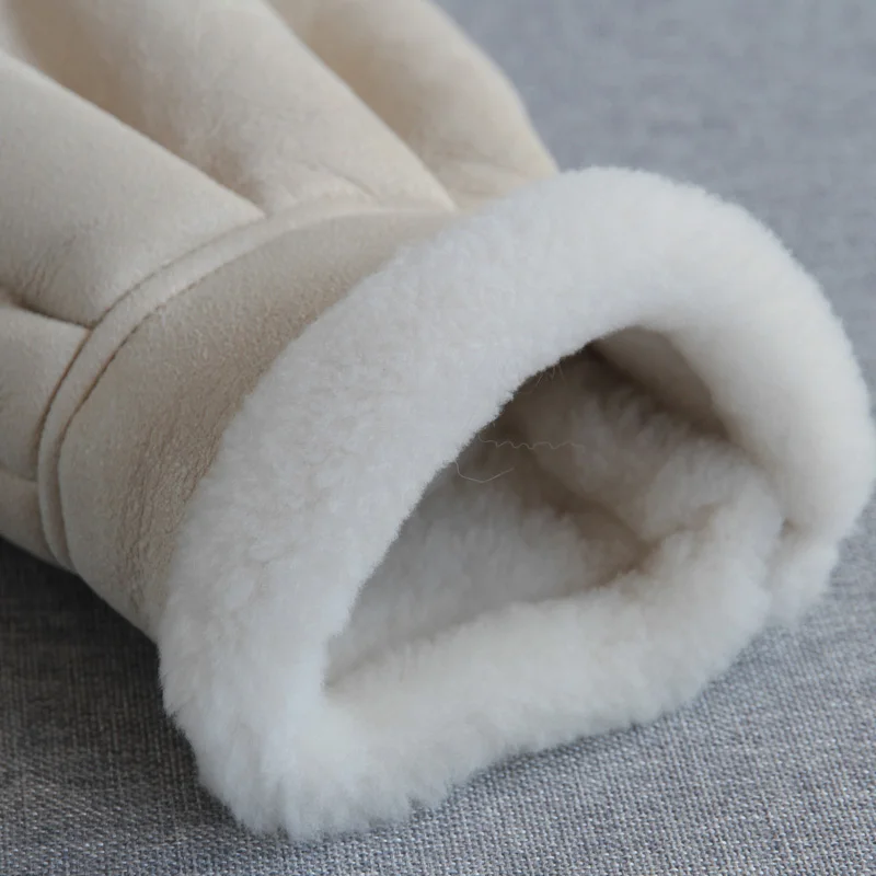 2023 Winter Lady Leather Jackets Shearing Genuine Sheepskin Crop Coats Fur Collar Lamb Fur Lining Short Overcoat Warm DJ3900