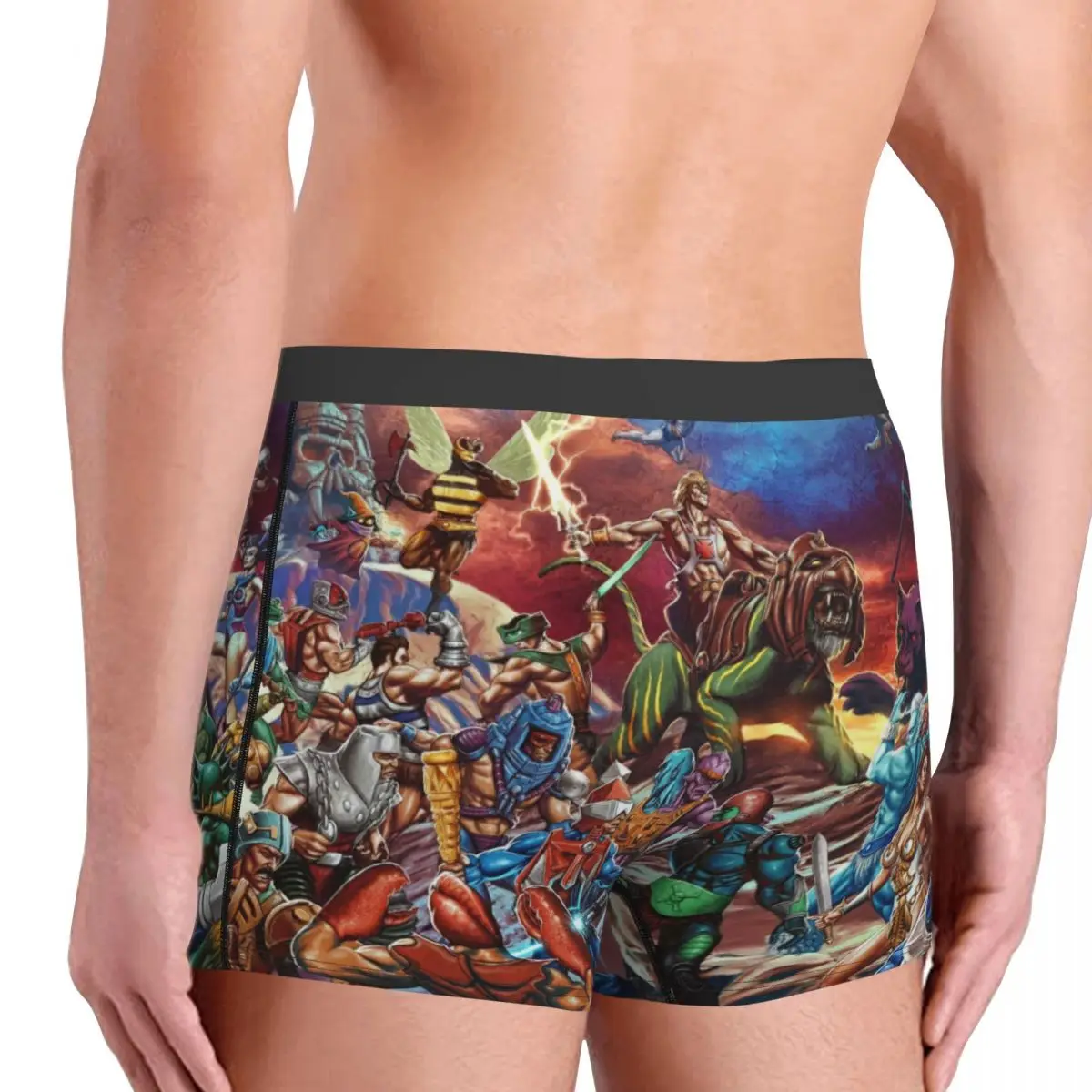 Трусы Magic He-Man и the Masters of Universe хлопковые трусы мужское нижнее белье удобные шорты
