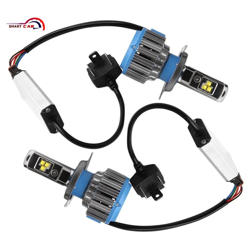 

H1/H3/H7/H8/H9/H11/9005/HB3/9006/HB4/880/881/H27/9012/HIR2/H4 Car High Power Light Car Headlight Auto Front Lamp 7000lm 6000K