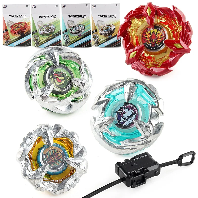 Takara Tomy Beyblades Burst Gyro X Toy BX-23 Phoenix BX-26 Единорог боевой гироскоп с передатчиком