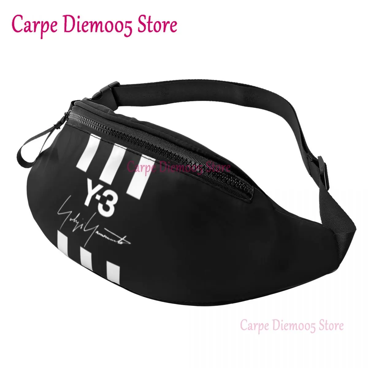 

Cool 3Y Yohji Yamamoto Fanny Pack for Cycling Camping Women Men Crossbody Waist Bag Phone Money Pouch